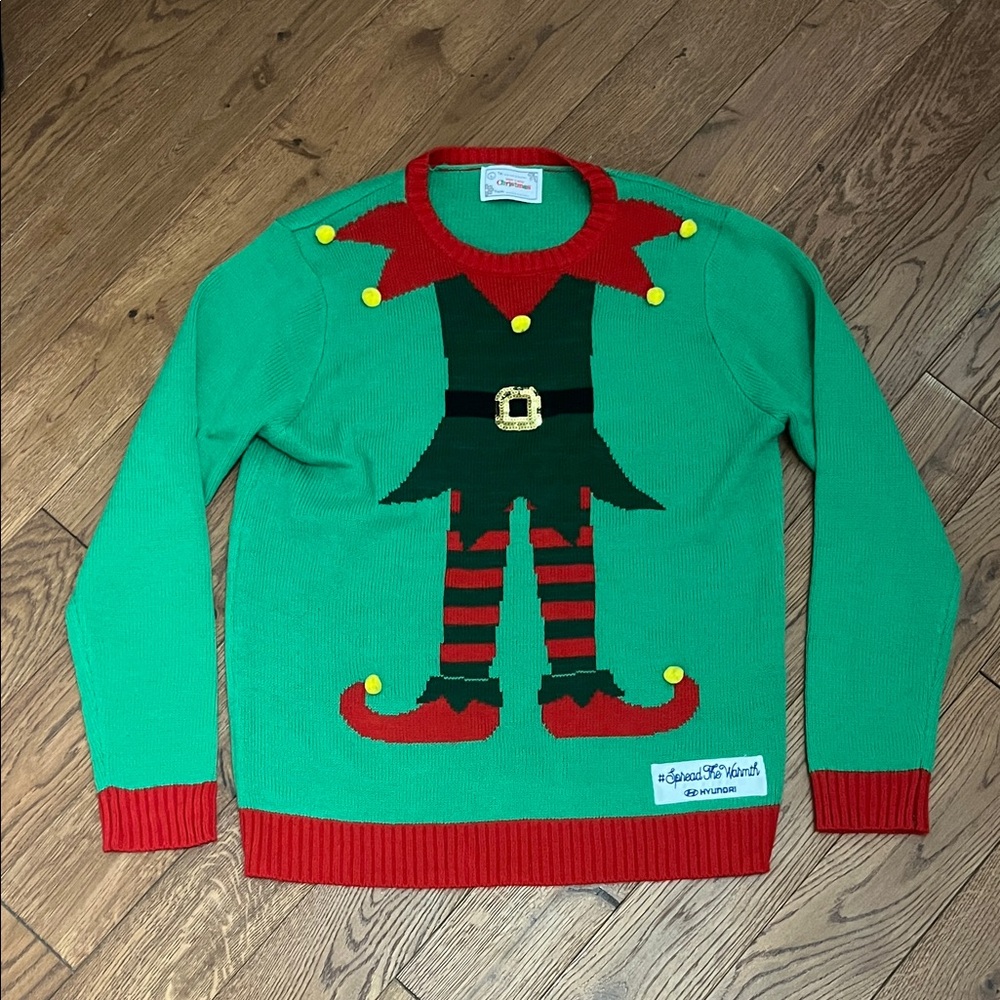 Green Elf Sweater